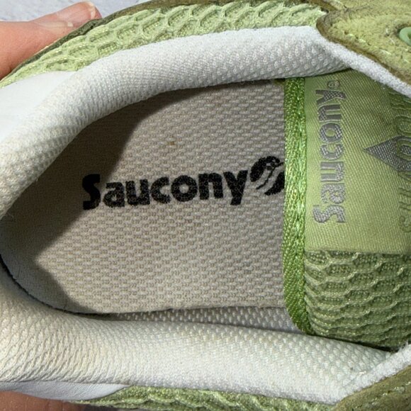 Saucony Shadow 5000 Running Shoes Trainers Women's Size 11 US 9 UK Green EUC - Picture 13 of 14